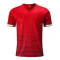 Men's Quick Dry Breathable Embossed Print Soccer Jersey