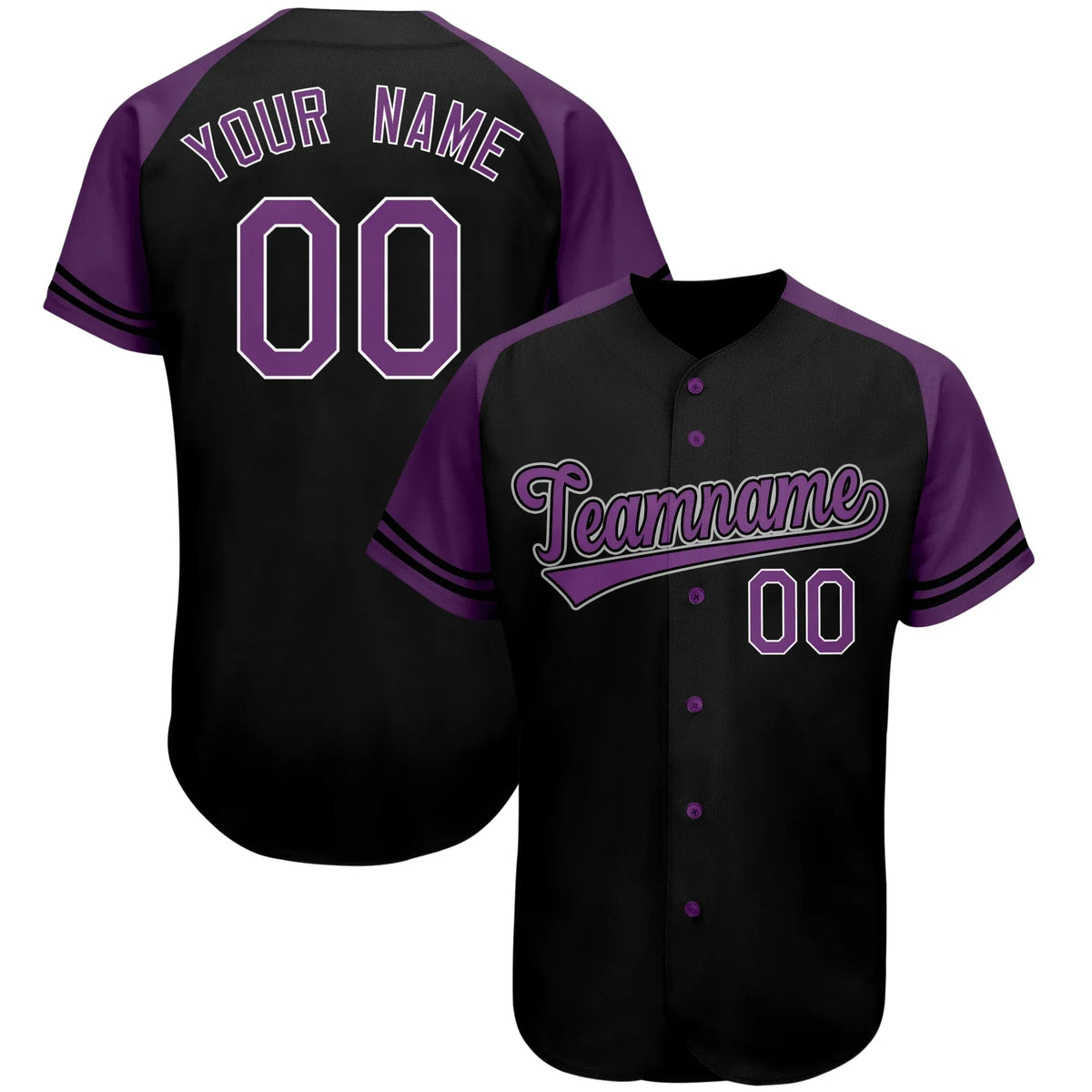 Unisex Custom Color-Block Breathable Sports Baseball Jersey