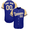Unisex Custom Color-Block Breathable Sports Baseball Jersey