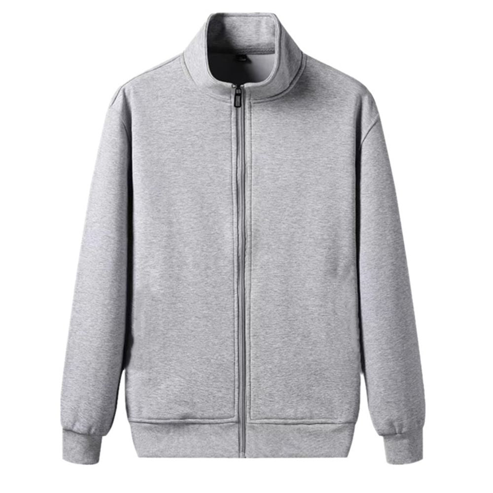 Men's Jacket Stand Collar Coat Sweatshirt